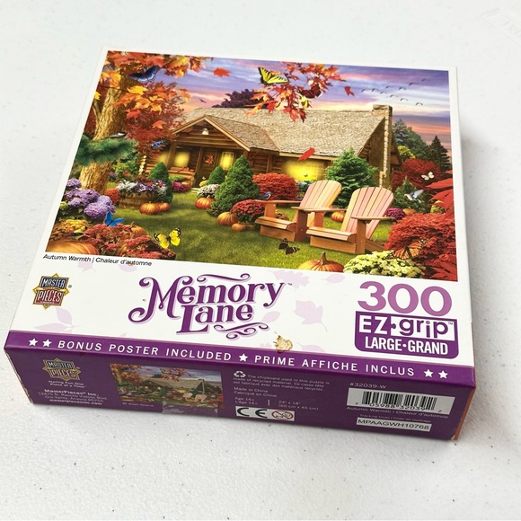 Autumn Warmth puzzle by Memory Lane 300 pieces - Picture 4 of 5